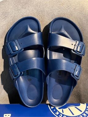Birkenstock Men’s Arizona EVA Sandals Navy Size 10 US 43 EU